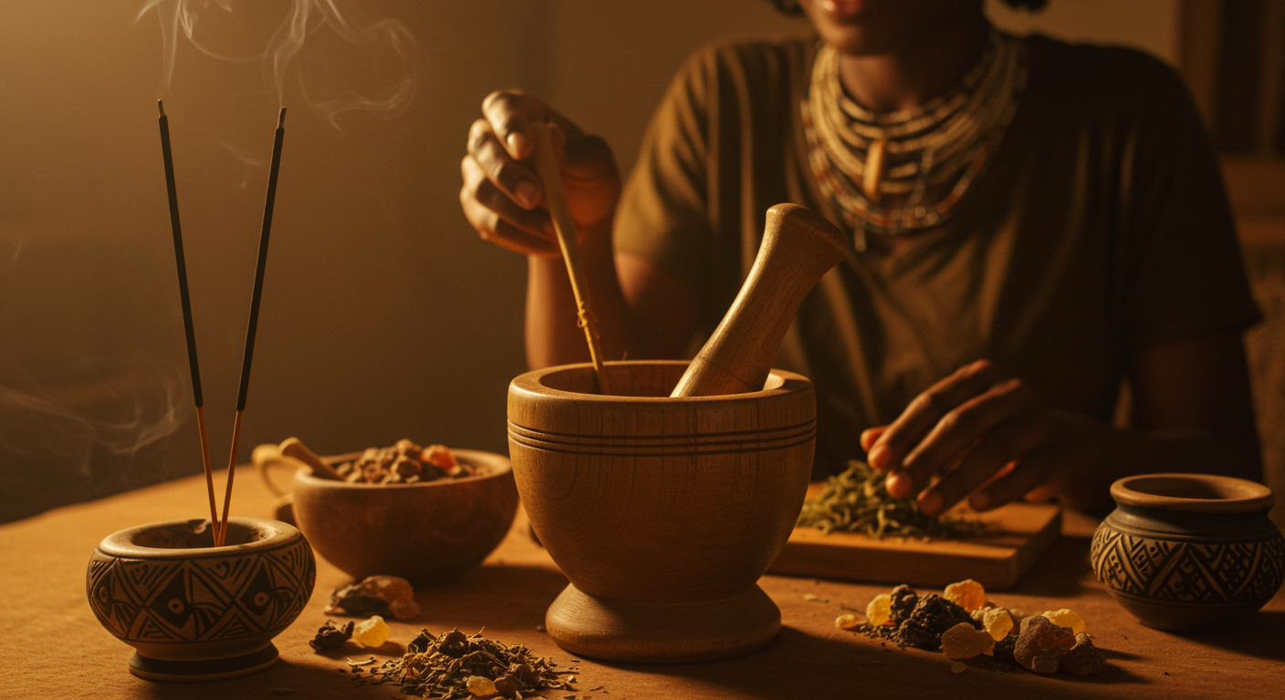  Incense, Herbs & Oils