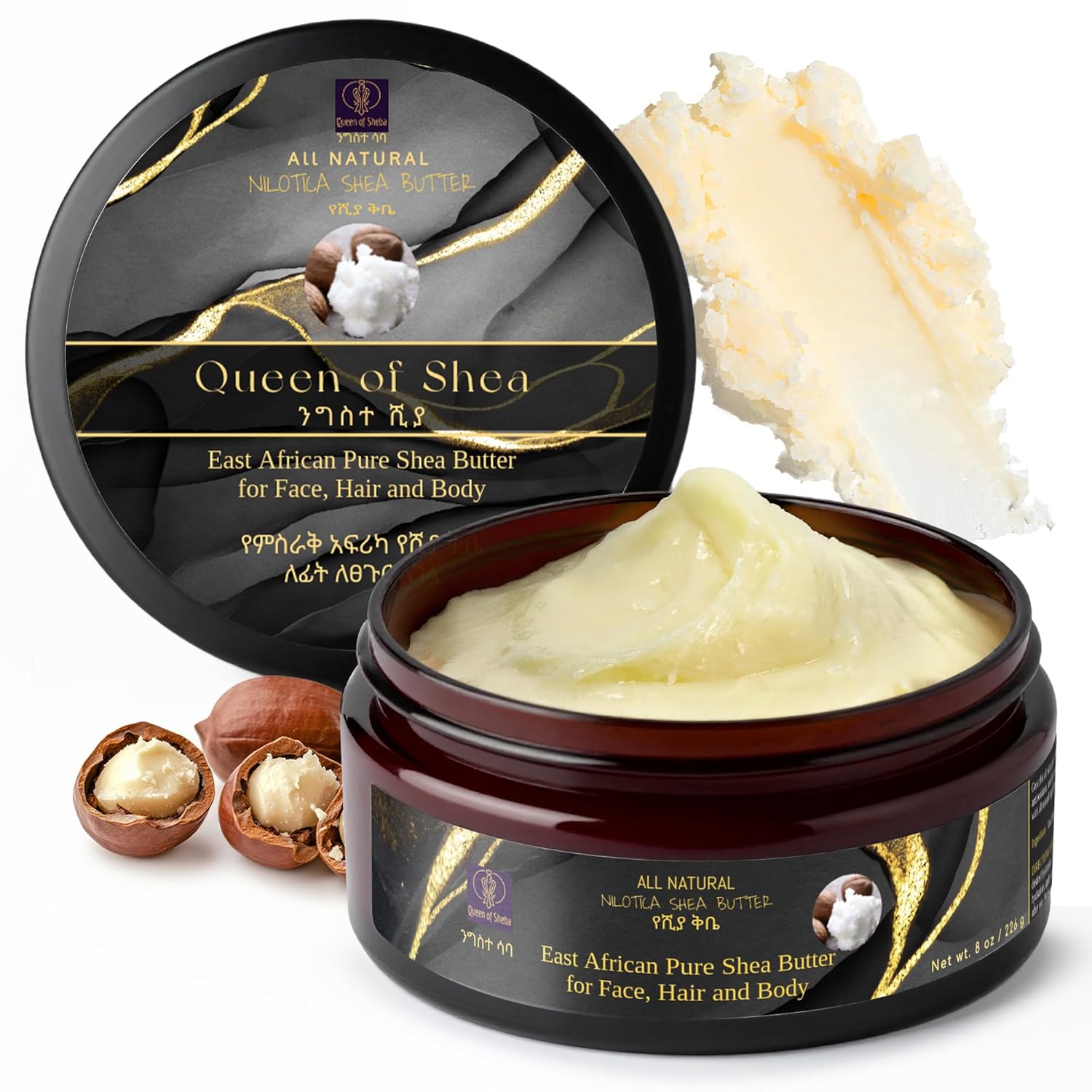 Natural Shea Butter Vegan Hair Butter