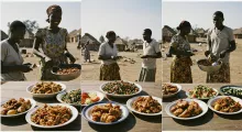 African food, local cuisine