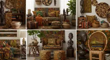African prints, fashion, decor